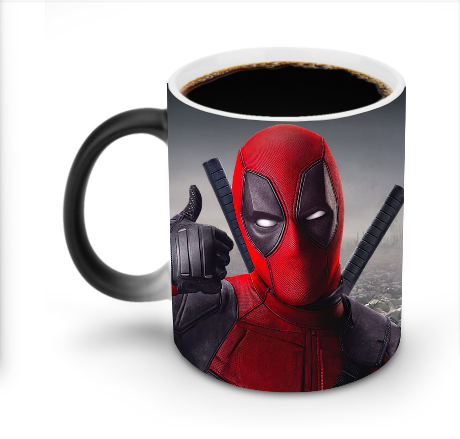 （画像用） Deadpool デッドプール 温度変色マグカップ