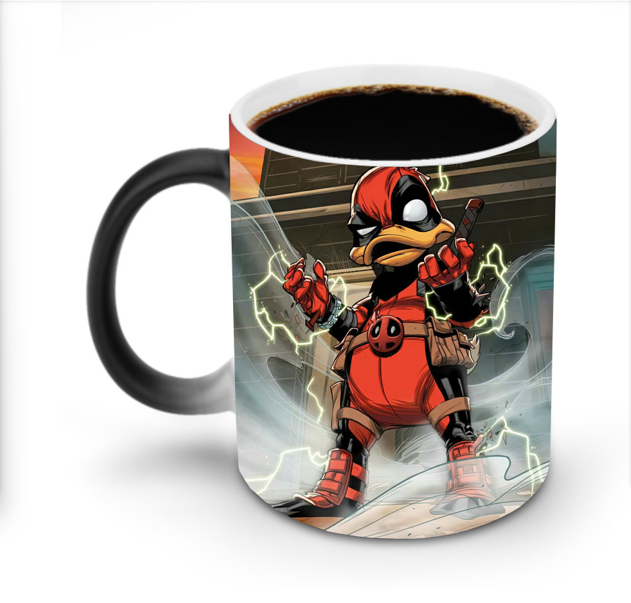（画像用） Deadpool デッドプール 温度変色マグカップ