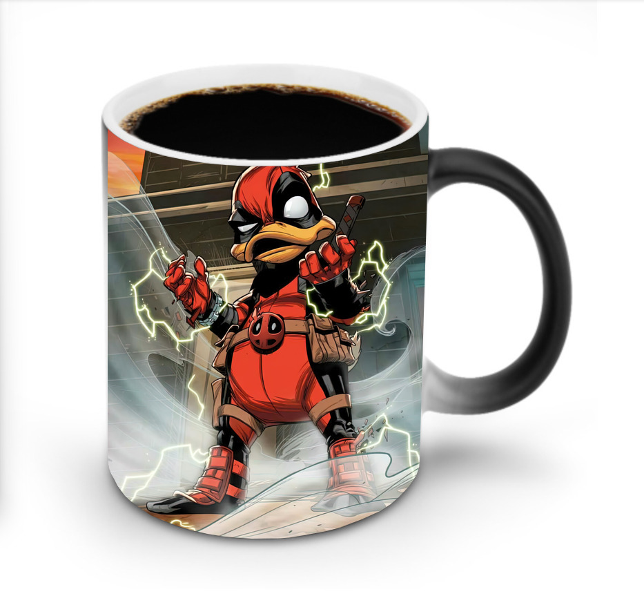 （画像用） Deadpool デッドプール 温度変色マグカップ