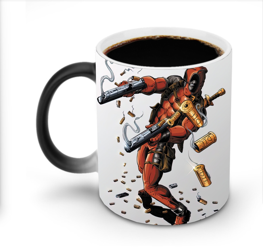 （画像用） Deadpool デッドプール 温度変色マグカップ