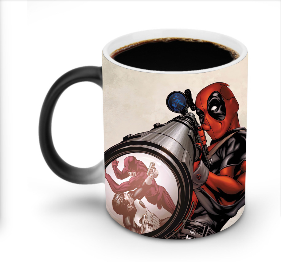 （画像用） Deadpool デッドプール 温度変色マグカップ