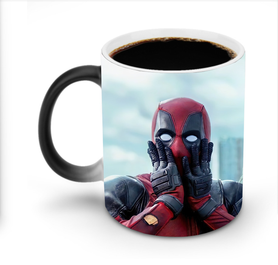（画像用） Deadpool デッドプール 温度変色マグカップ