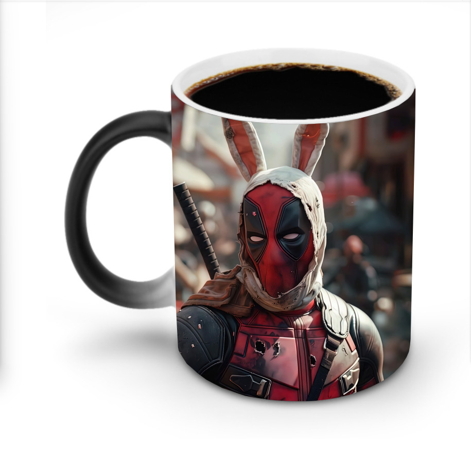 （画像用） Deadpool デッドプール 温度変色マグカップ