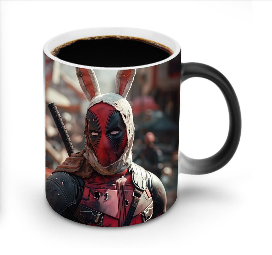 （画像用） Deadpool デッドプール 温度変色マグカップ