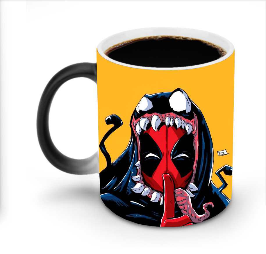 （画像用） Deadpool デッドプール 温度変色マグカップ