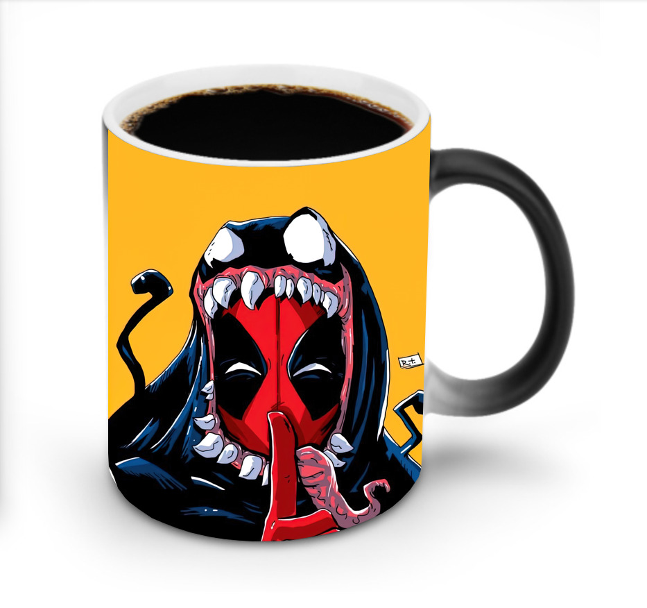 （画像用） Deadpool デッドプール 温度変色マグカップ