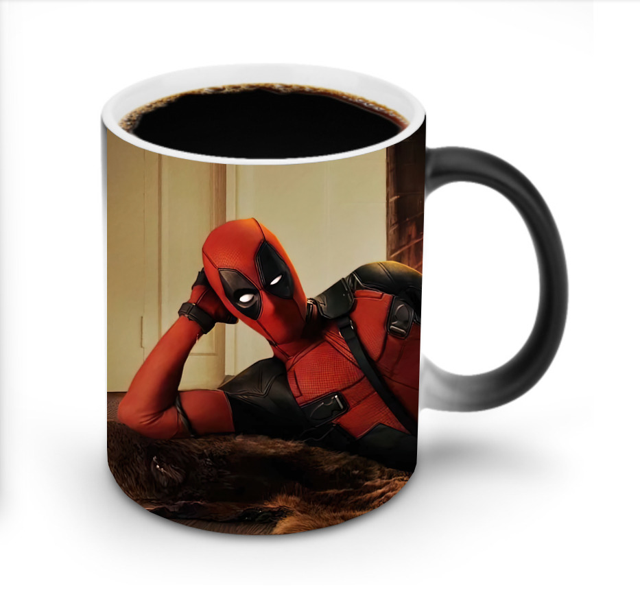 （画像用） Deadpool デッドプール 温度変色マグカップ