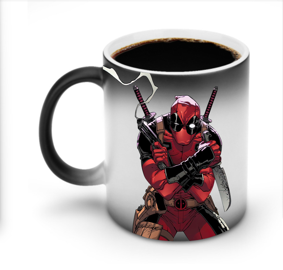 （画像用） Deadpool デッドプール 温度変色マグカップ