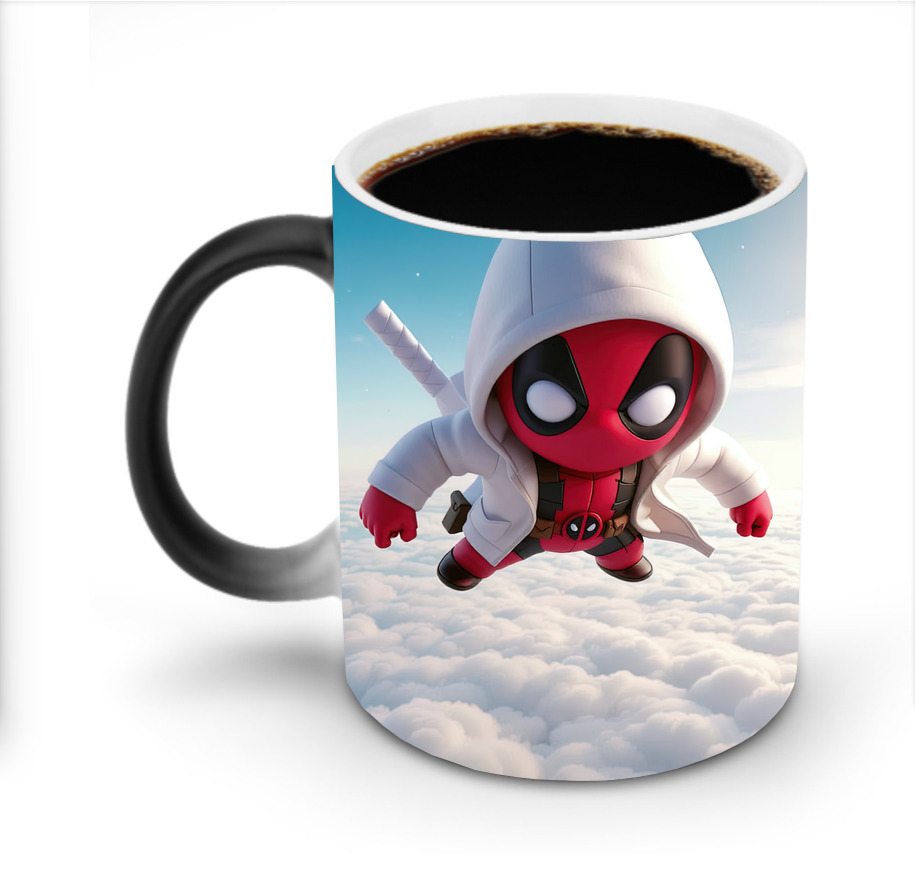 （画像用） Deadpool デッドプール 温度変色マグカップ