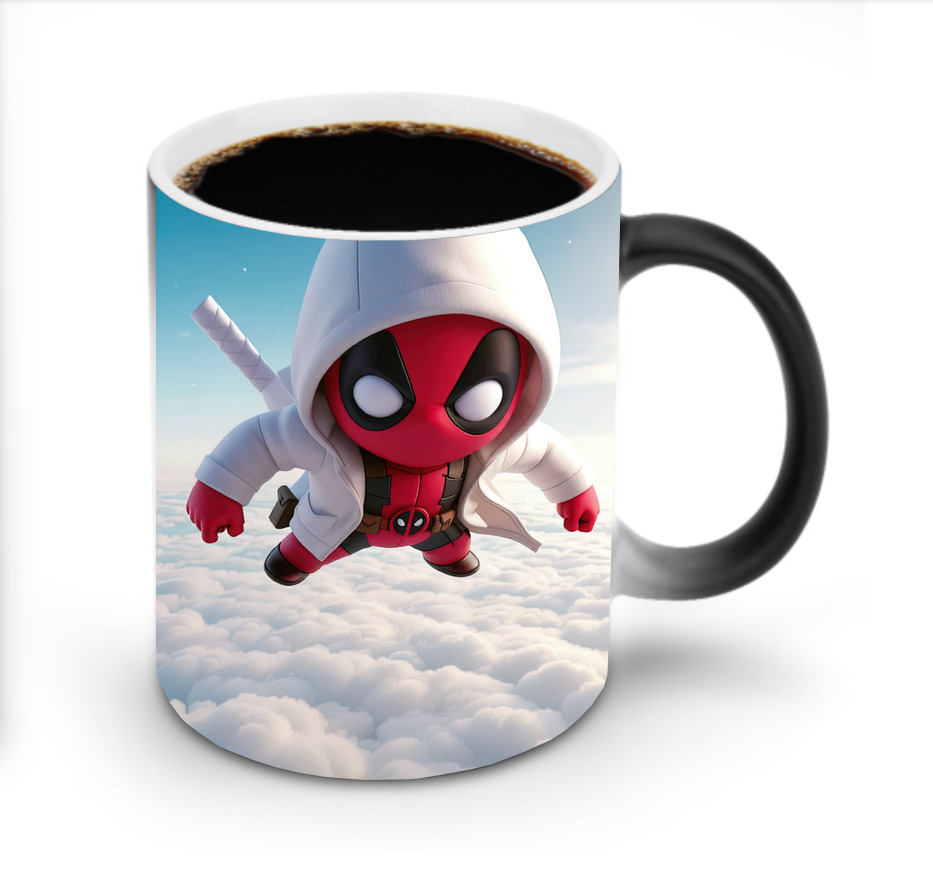 （画像用） Deadpool デッドプール 温度変色マグカップ