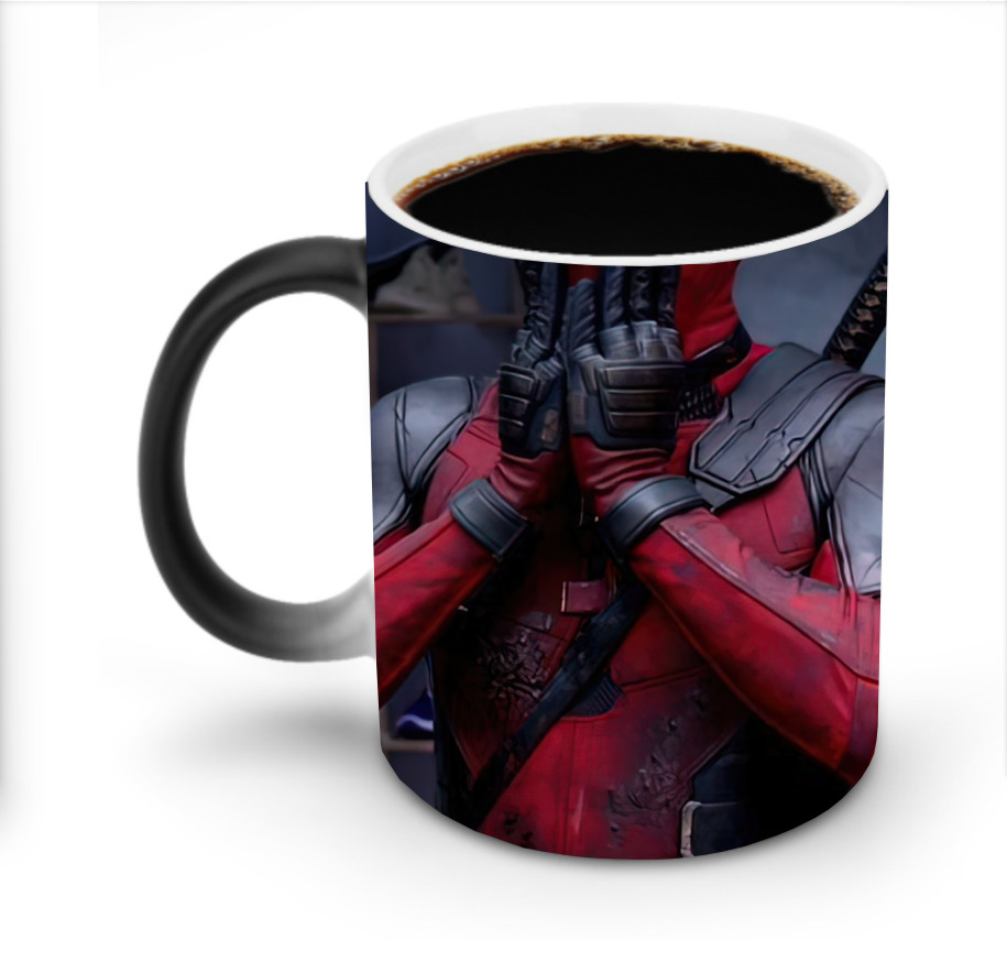 （画像用） Deadpool デッドプール 温度変色マグカップ