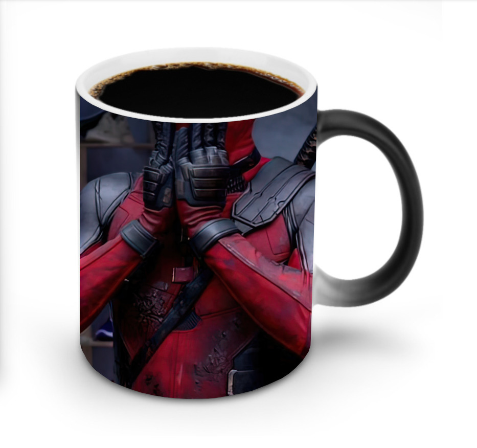 （画像用） Deadpool デッドプール 温度変色マグカップ