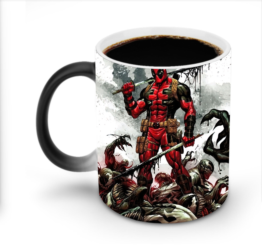 （画像用） Deadpool デッドプール 温度変色マグカップ