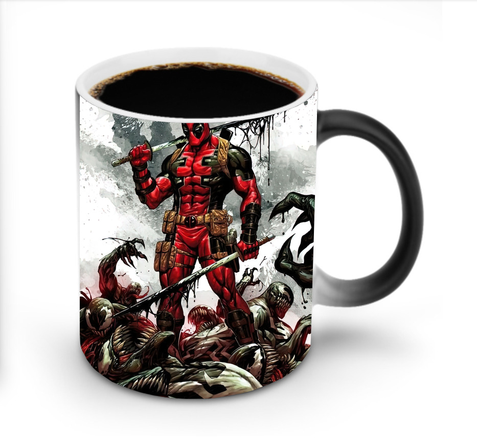 （画像用） Deadpool デッドプール 温度変色マグカップ