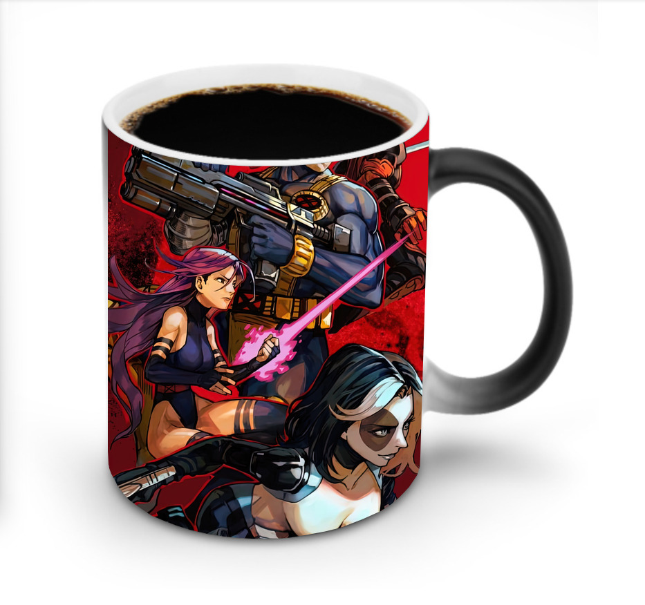 （画像用） Deadpool デッドプール 温度変色マグカップ
