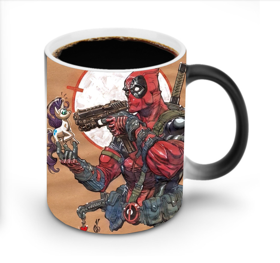 （画像用） Deadpool デッドプール 温度変色マグカップ