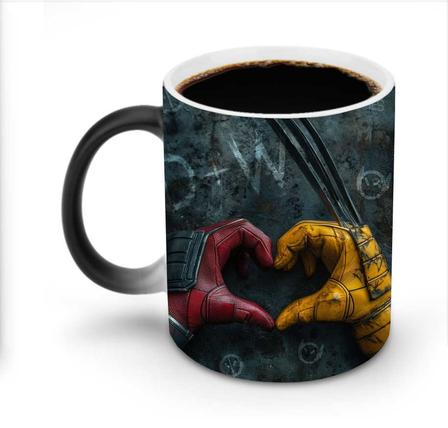 （画像用） Deadpool デッドプール 温度変色マグカップ