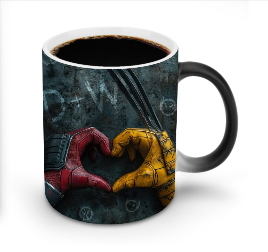 （画像用） Deadpool デッドプール 温度変色マグカップ