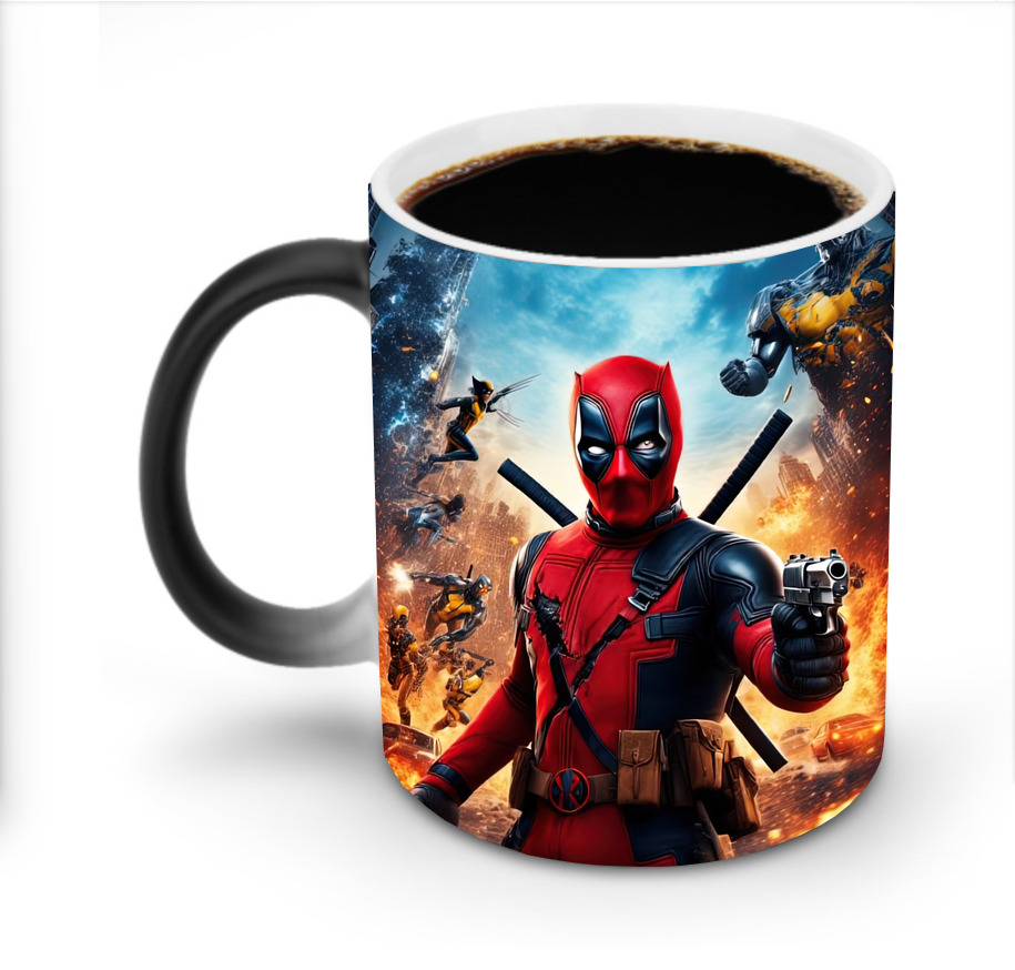 （画像用） Deadpool デッドプール 温度変色マグカップ