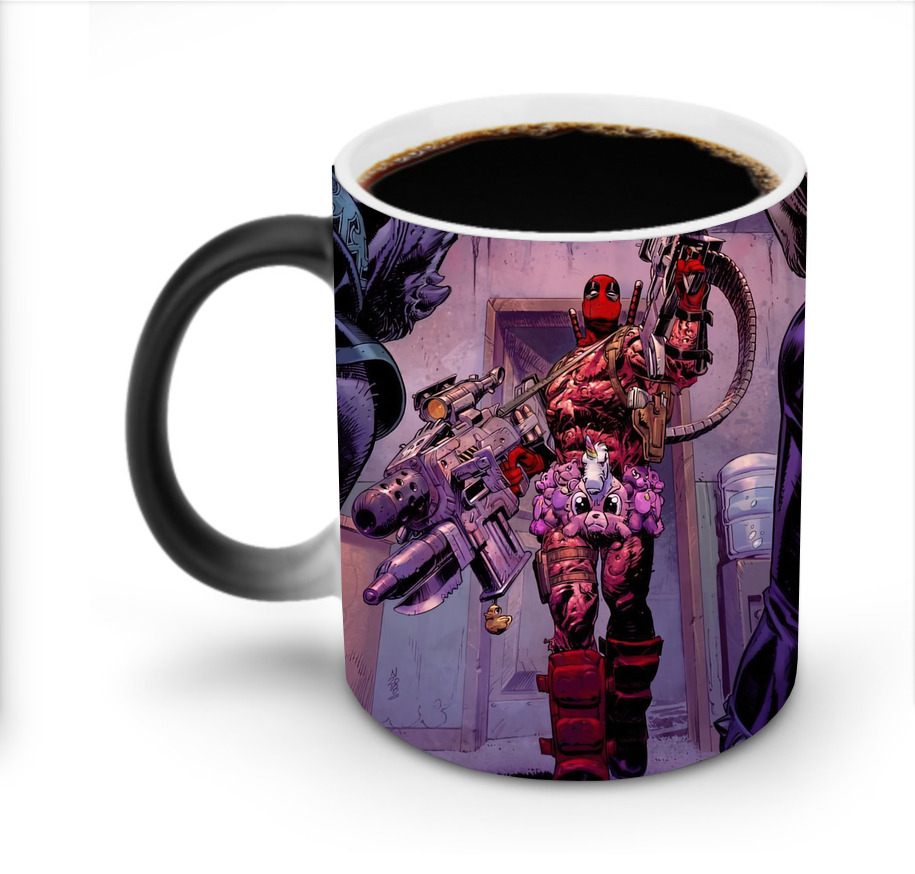 （画像用） Deadpool デッドプール 温度変色マグカップ