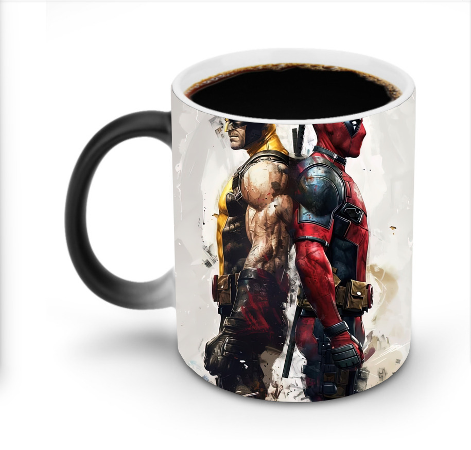 （画像用） Deadpool デッドプール 温度変色マグカップ