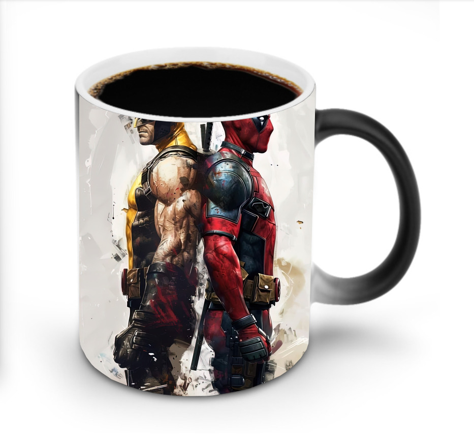 （画像用） Deadpool デッドプール 温度変色マグカップ