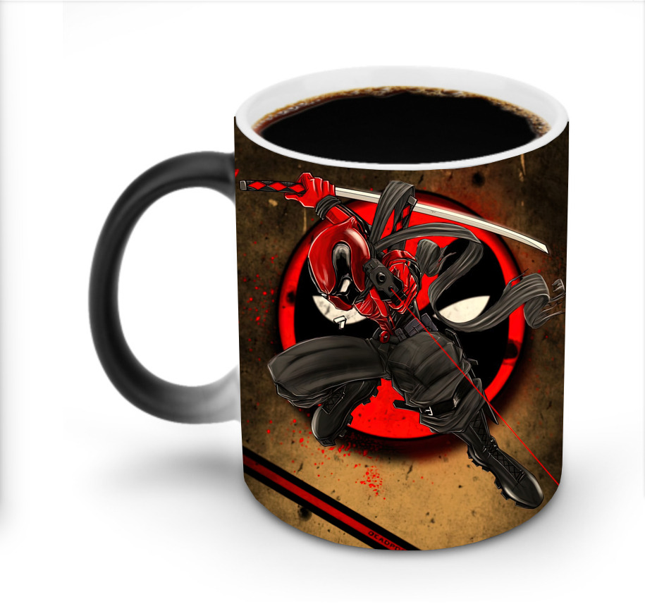 （画像用） Deadpool デッドプール 温度変色マグカップ