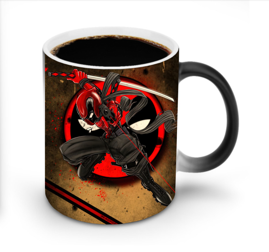 （画像用） Deadpool デッドプール 温度変色マグカップ