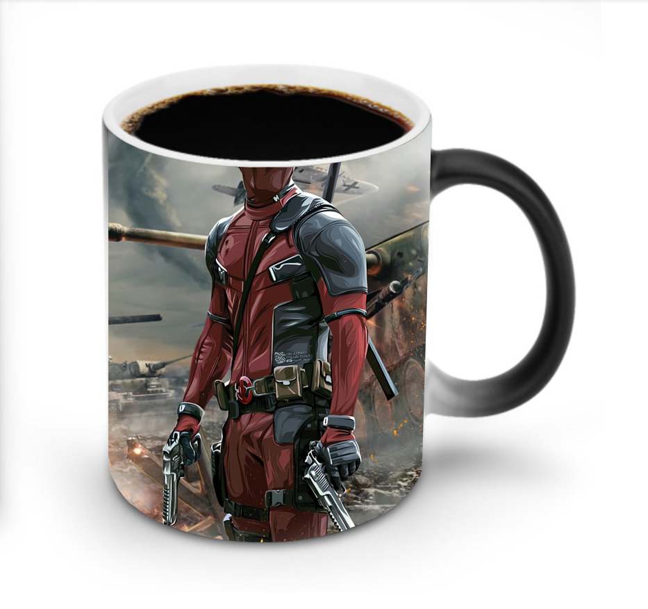 （画像用） Deadpool デッドプール 温度変色マグカップ