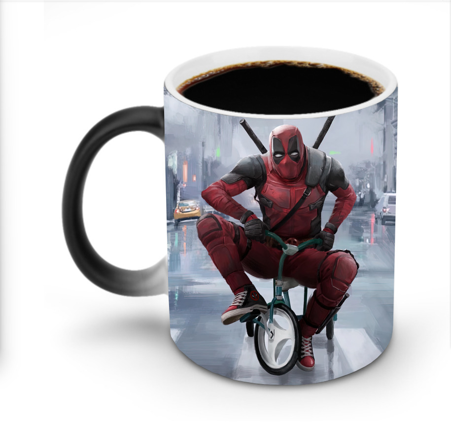 （画像用） Deadpool デッドプール 温度変色マグカップ