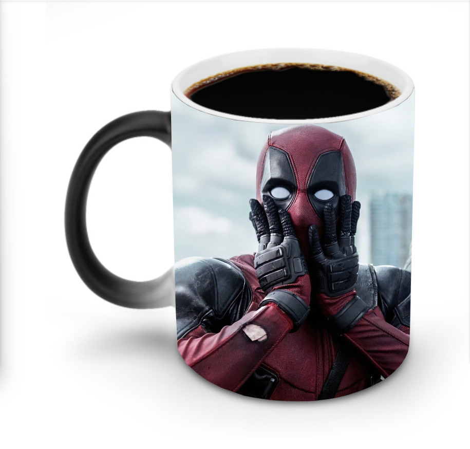 （画像用） Deadpool デッドプール 温度変色マグカップ