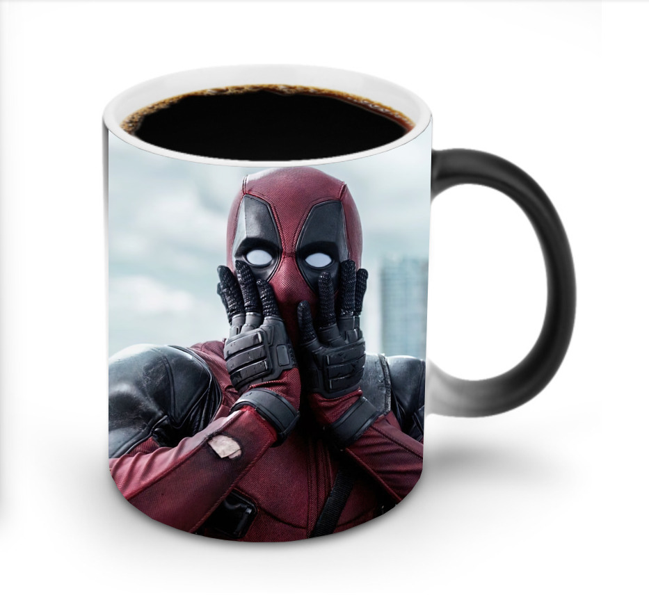 （画像用） Deadpool デッドプール 温度変色マグカップ