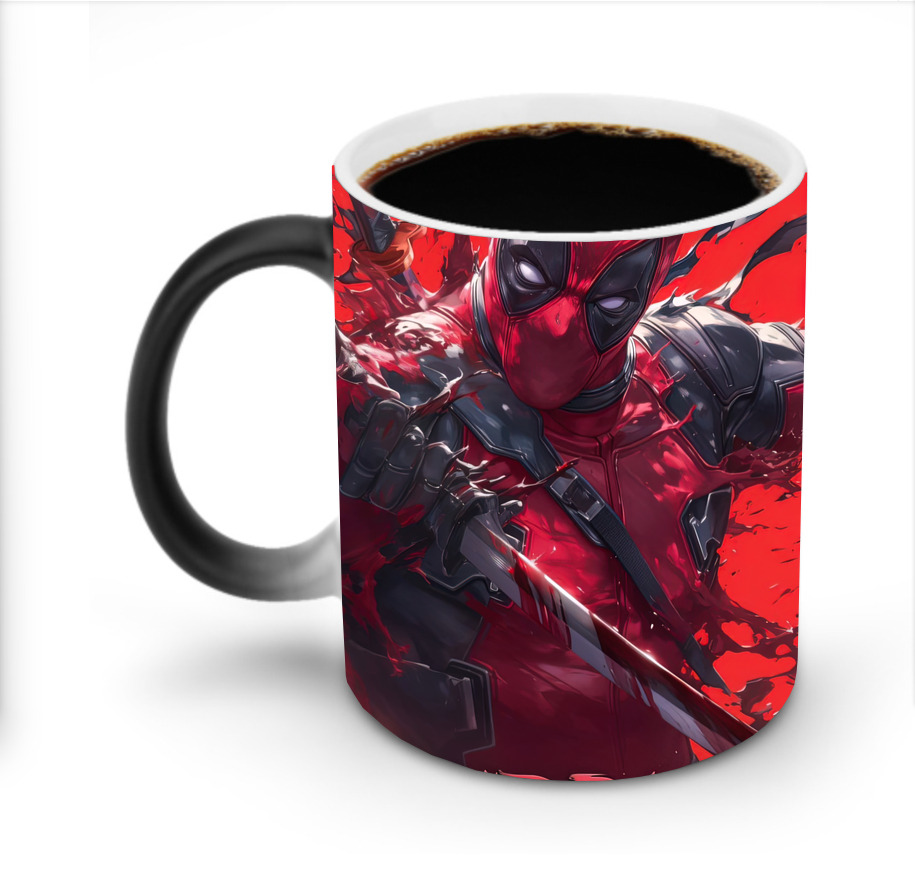 （画像用） Deadpool デッドプール 温度変色マグカップ