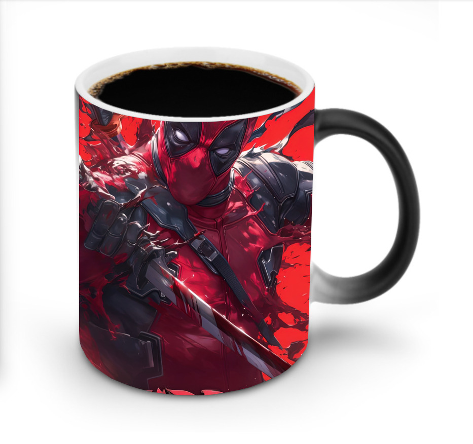 （画像用） Deadpool デッドプール 温度変色マグカップ