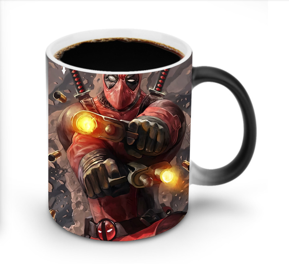 （画像用） Deadpool デッドプール 温度変色マグカップ