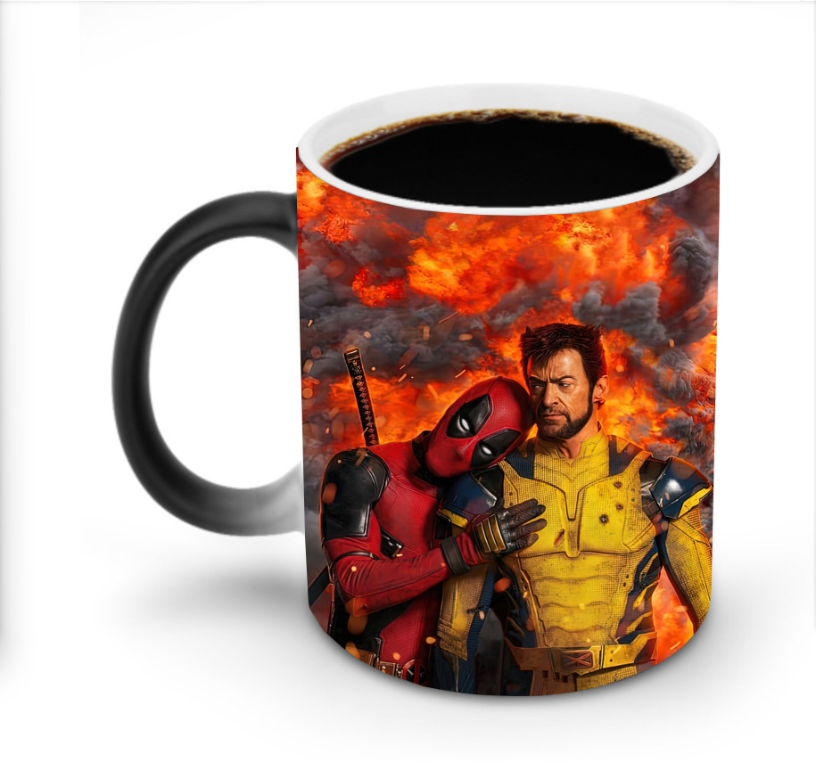 （画像用） Deadpool デッドプール 温度変色マグカップ