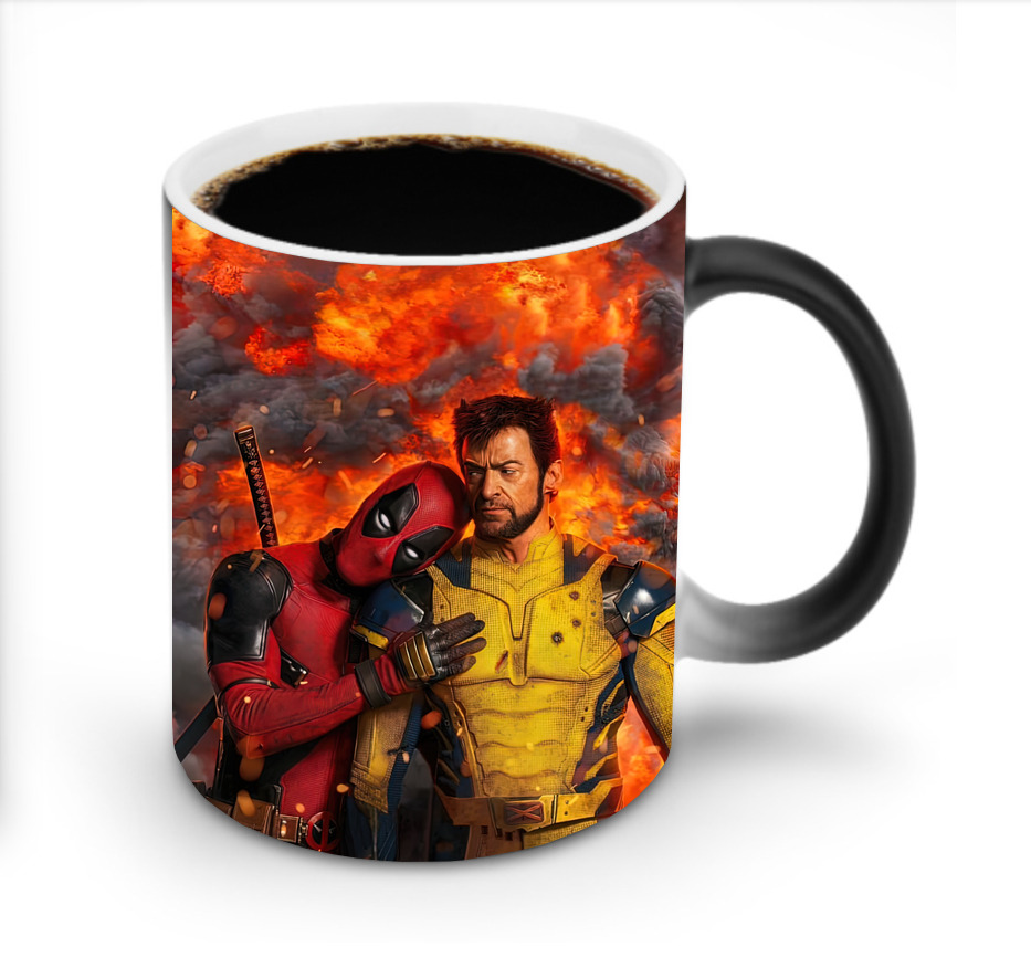 （画像用） Deadpool デッドプール 温度変色マグカップ