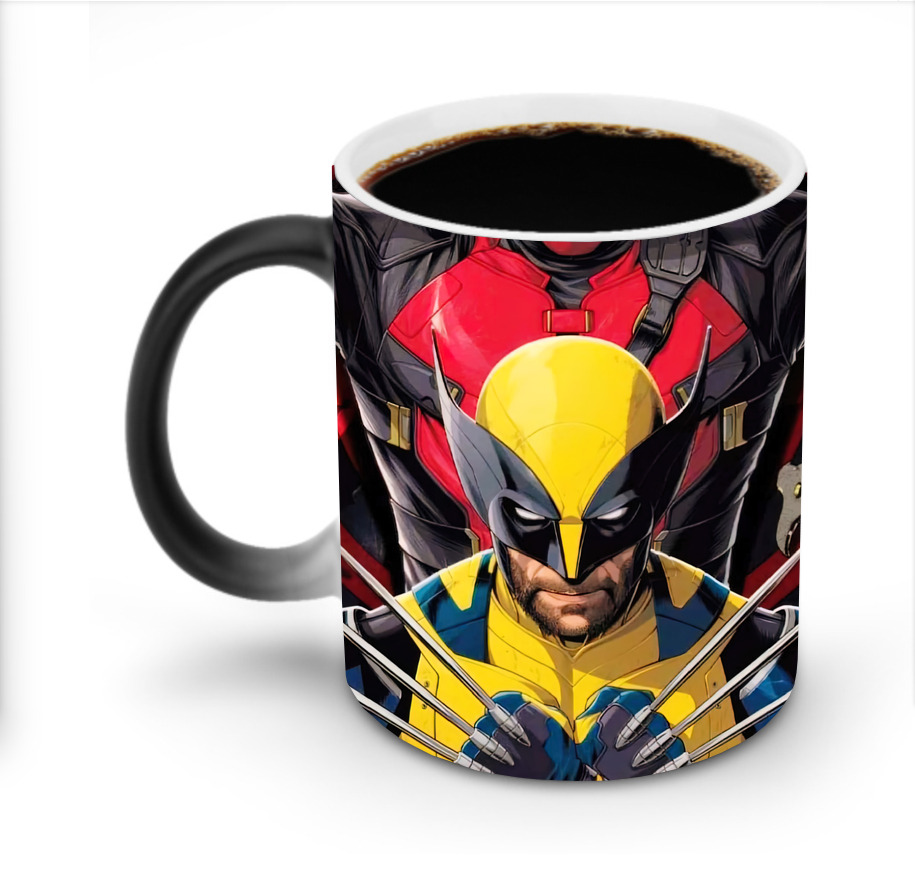 （画像用） Deadpool デッドプール 温度変色マグカップ