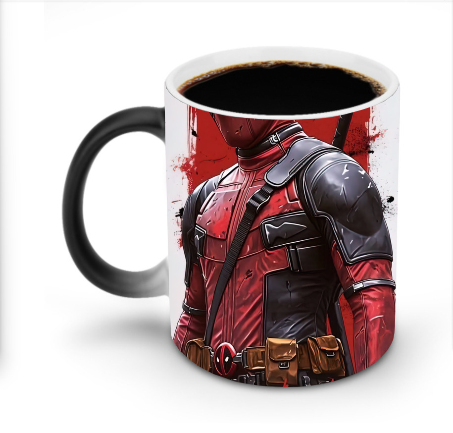 （画像用） Deadpool デッドプール 温度変色マグカップ