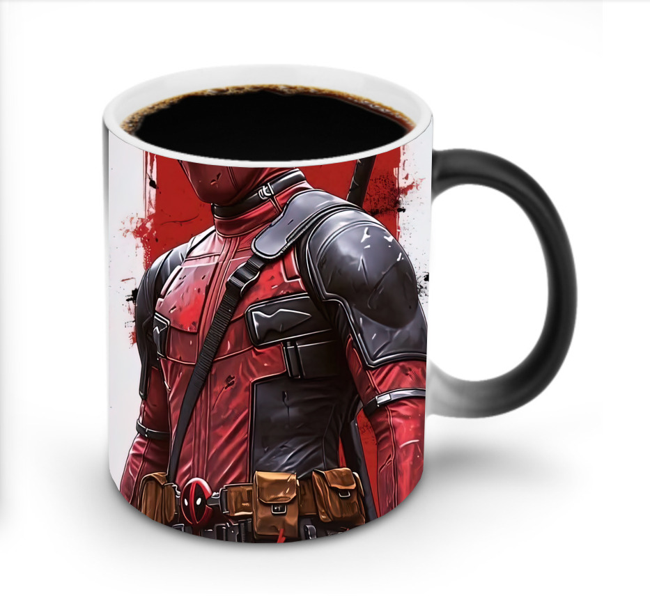 （画像用） Deadpool デッドプール 温度変色マグカップ