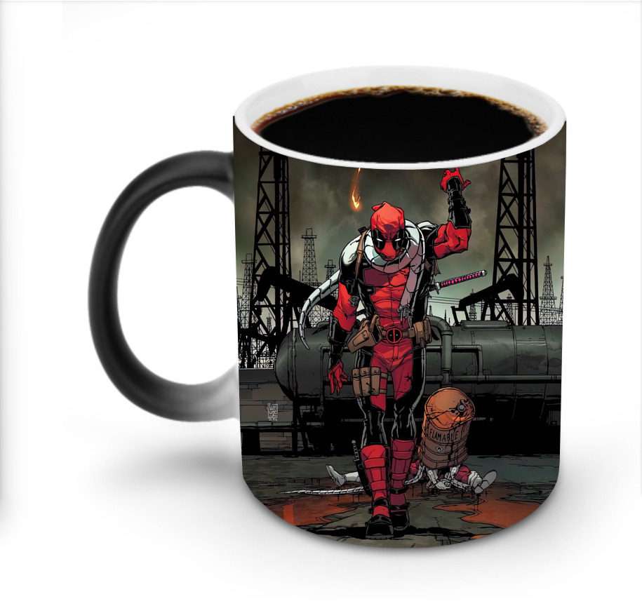 （画像用） Deadpool デッドプール 温度変色マグカップ