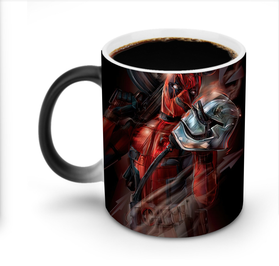 （画像用） Deadpool デッドプール 温度変色マグカップ