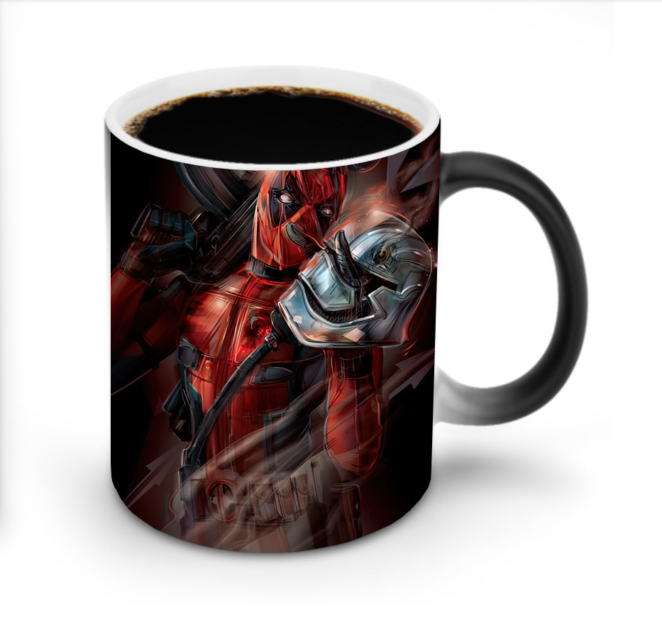 （画像用） Deadpool デッドプール 温度変色マグカップ