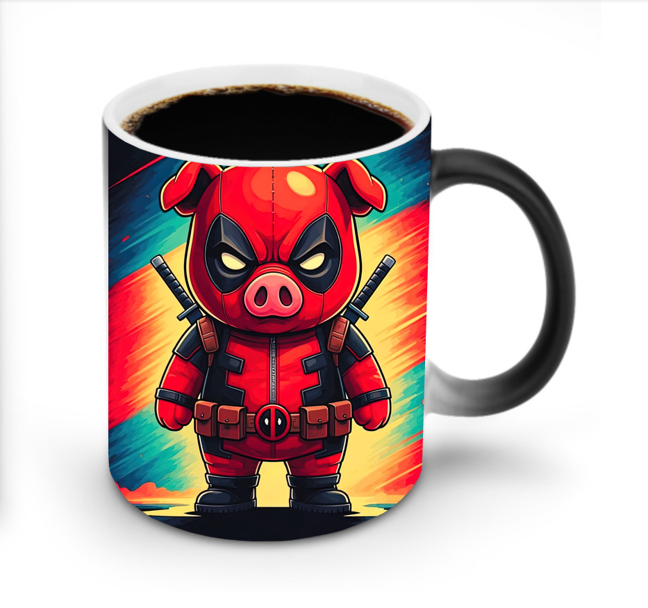 （画像用） Deadpool デッドプール 温度変色マグカップ