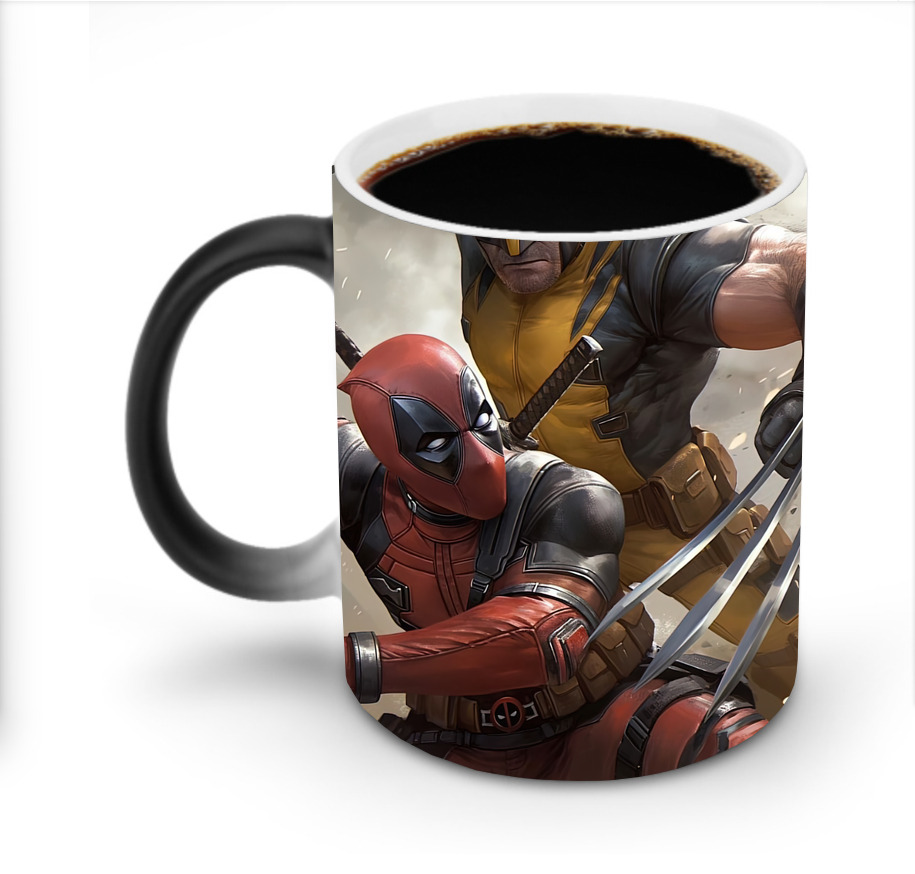 （画像用） Deadpool デッドプール 温度変色マグカップ