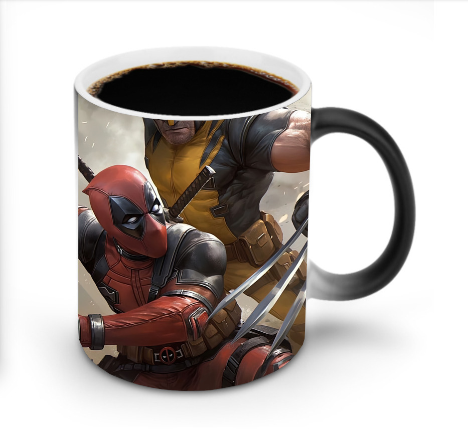（画像用） Deadpool デッドプール 温度変色マグカップ