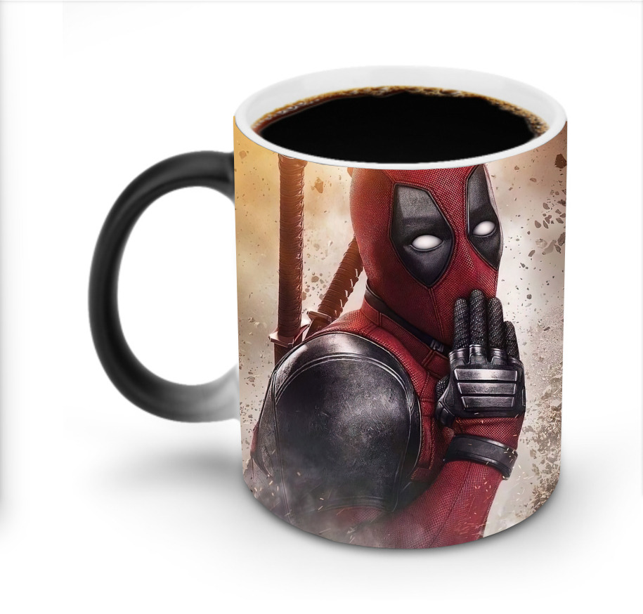 （画像用） Deadpool デッドプール 温度変色マグカップ