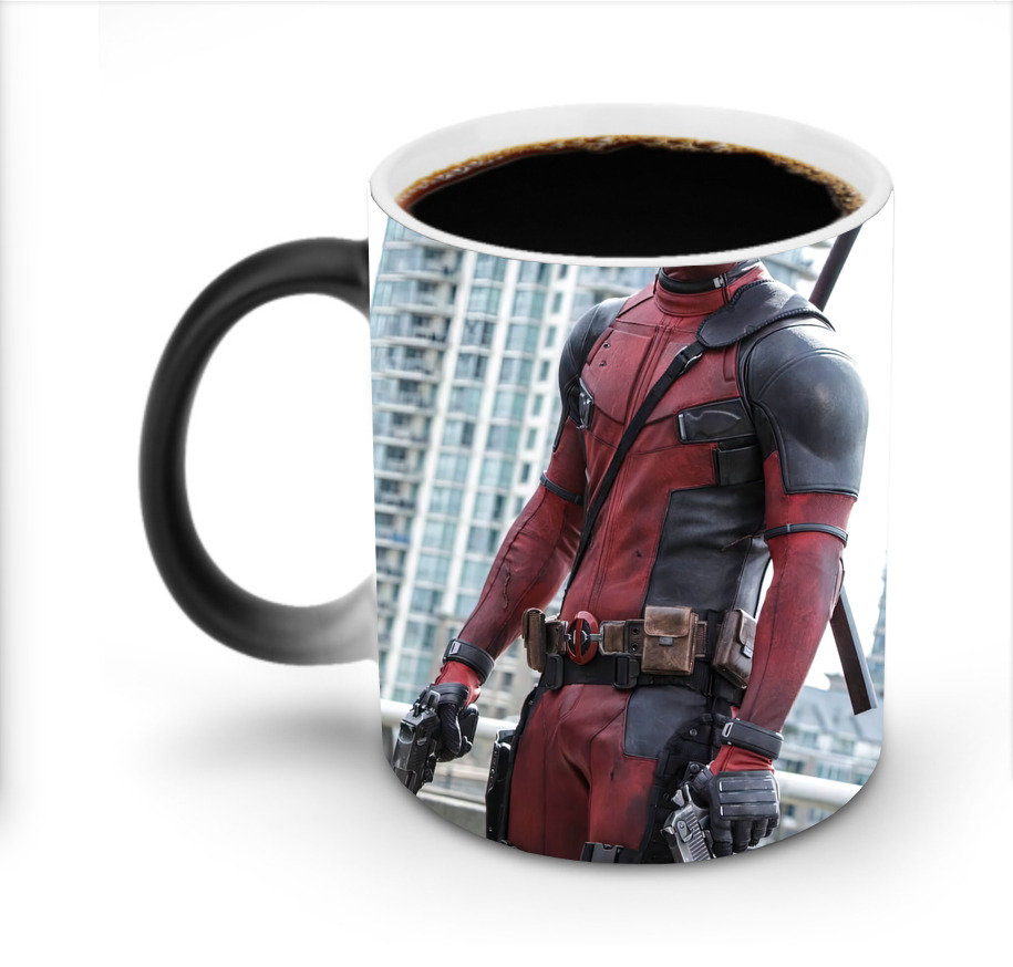 （画像用） Deadpool デッドプール 温度変色マグカップ