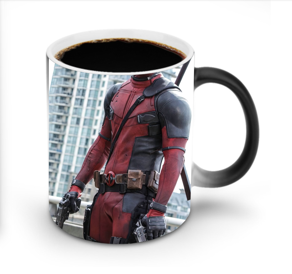 （画像用） Deadpool デッドプール 温度変色マグカップ