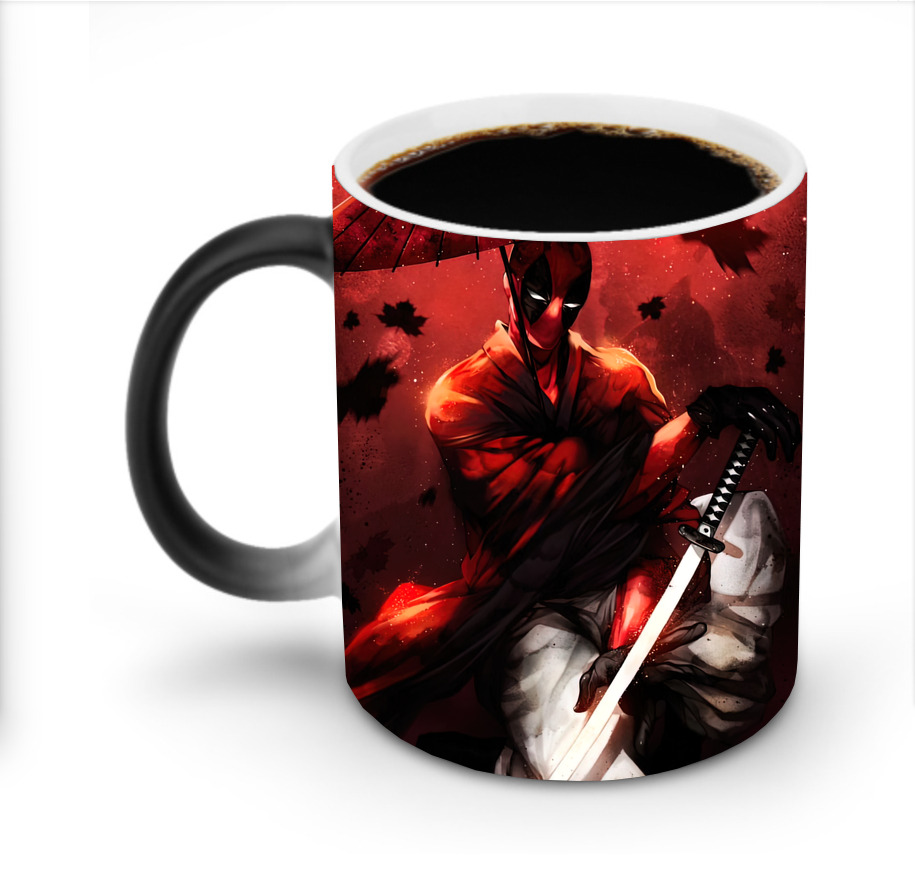 （画像用） Deadpool デッドプール 温度変色マグカップ